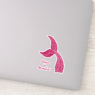 Sticker à queue de sirène