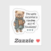 Sticker à RAK d'ours (Feuille)