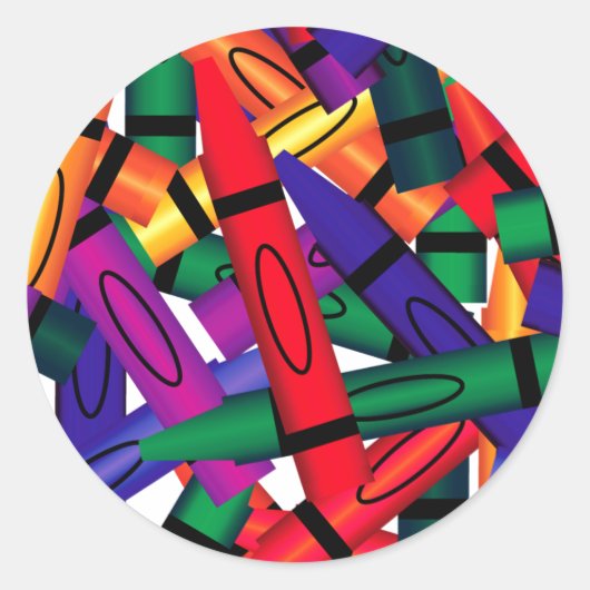 Sticker à rayons écartés (Devant)