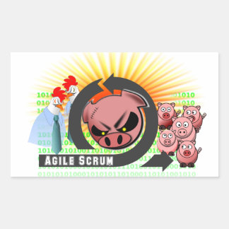 Sticker à Scrum Agile - Personnalisable !