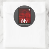 Sticker à sept éléments Envy (grand) (Sac)