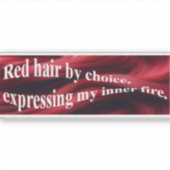 Sticker à tête rouge 1 (Devant)