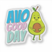 Sticker à thème Aliments amusants (Devant)