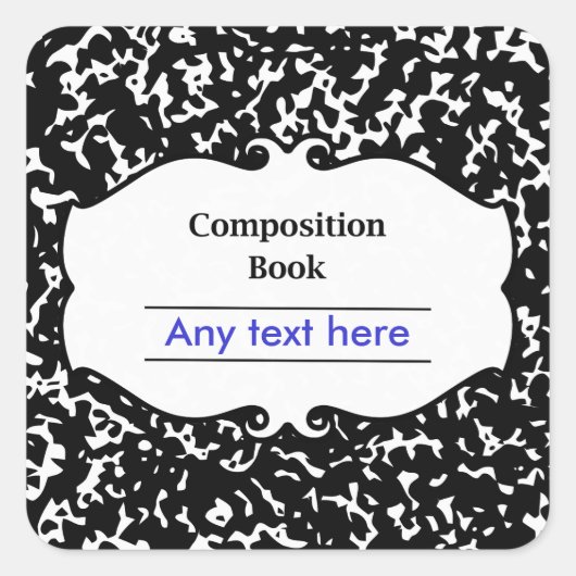 Sticker à thème de l'école Étiquettes (Devant)