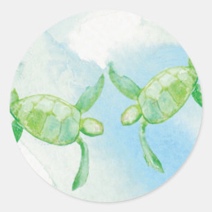 Sticker à tortue Honu