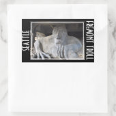 Sticker à trolls Fremont de Seattle (Sac)