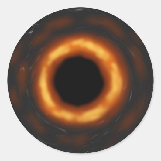 Sticker à trou noir (Devant)
