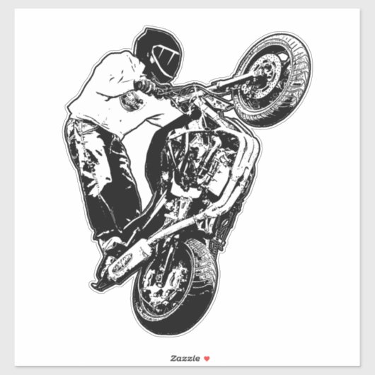 Sticker à vélo sport (Feuille)