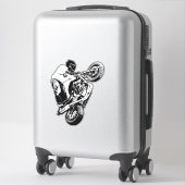 Sticker à vélo sport (Sur valise)