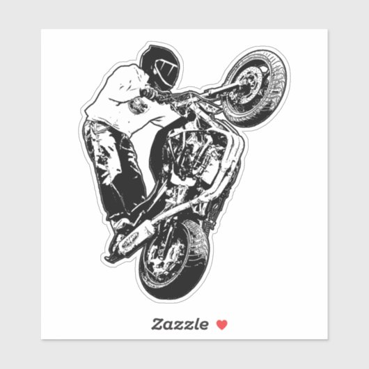 Sticker à vélo sport (Feuille)