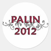 Sticker à vignes Palin 2012 (Devant)