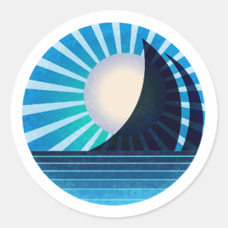 Sticker à voile éclairé minuit