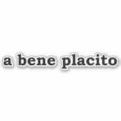 Sticker à volonté (Devant)