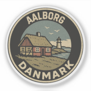 Sticker Aalborg, Danemark Danmark