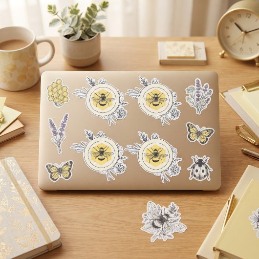 Sticker Abeille