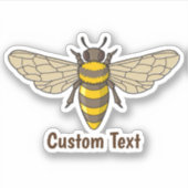 Sticker abeille (Devant)