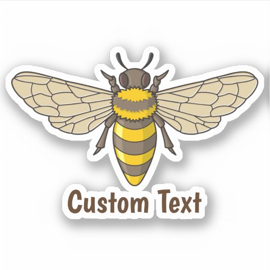 Sticker abeille (Devant)