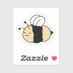 Sticker Abeille à bosse
