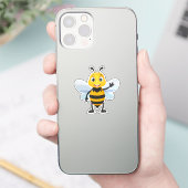 Sticker abeille européenne (Téléphone)