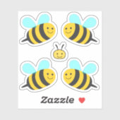 Sticker Abeilles (Feuille)