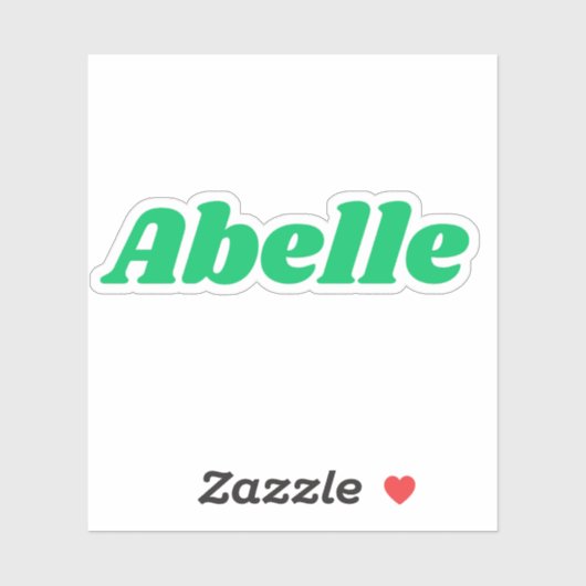Sticker Abelle (Feuille)