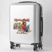 Sticker ABH Springfield (Sur valise)