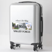 Sticker ABH Valley Forge (Sur valise)