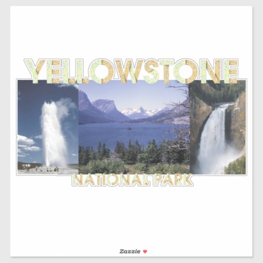 Sticker ABH Yellowstone (Feuille)