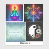 Sticker Abondance et équilibre (Feuille)