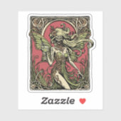 Sticker Absinthe Fairy (Feuille)