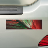 Sticker Abstrait Arrière - plan de pare-chocs Red (En voiture)