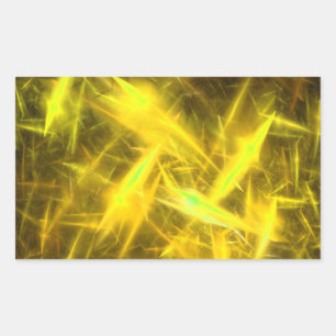 Sticker Abstrait rectangulaire clair