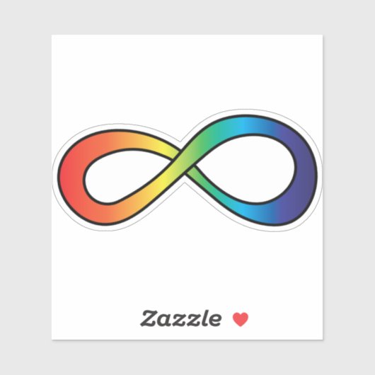 Sticker Acceptation de la Sensibilisation sur l'autisme de (Feuille)