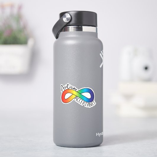 Sticker Acceptation de la Sensibilisation sur l'autisme de (HydroFlask)