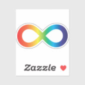 Sticker Acceptation de la Sensibilisation sur l'autisme de (Feuille)