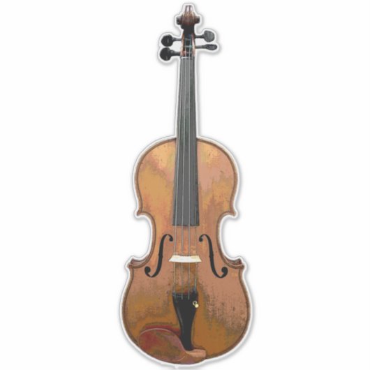 Sticker Accessoire de l'orchestre de violon (Devant)