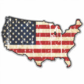 Sticker Accueil - États-Unis (Devant)