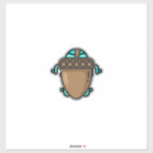 Sticker acorn (Feuille)