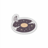 Sticker acoustique cosmique (Devant)