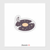 Sticker acoustique cosmique (Feuille)