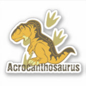 Sticker Acrocanthosaurus (Devant)