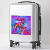 Sticker Acrophobie (Sur valise)