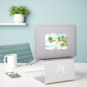 Sticker Action - Point Break 01 (Ordinateur portable sur le bureau)