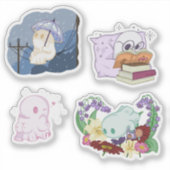 Sticker Activités de fantôme (Devant)