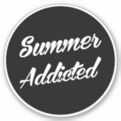 Sticker Addicted de Summer (Devant)