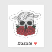 Sticker adeline hantante, adeline de chasse, prairies de z (Feuille)