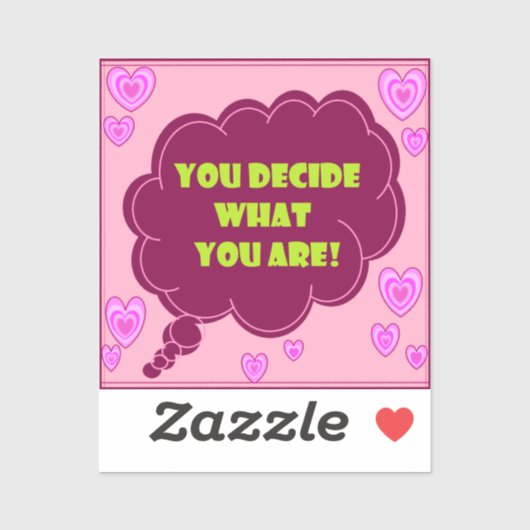 Sticker Adesivo de vinil com formato personalizado (Feuille)