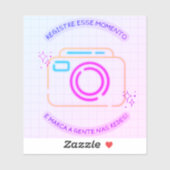 Sticker Adesivo personalizado (Feuille)