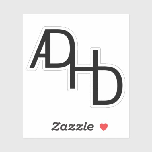 STICKER ADHD (Feuille)
