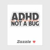 Sticker Adhd est une fonctionnalité pas un bogue Neurodive (Feuille)
